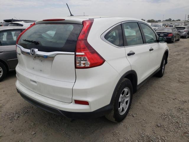 Photo 4 from auction – 2016 HONDA CR-V LX with VIN 5J6RM3H39GL030600