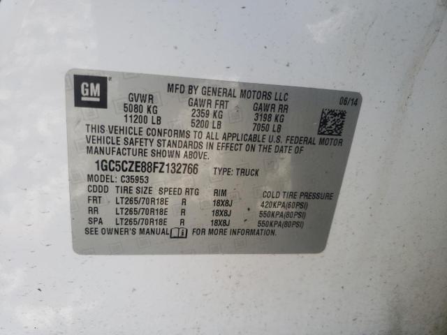 Photo 10 from auction – 2015 CHEVROLET silverado with VIN 1GC5CZE88FZ132766