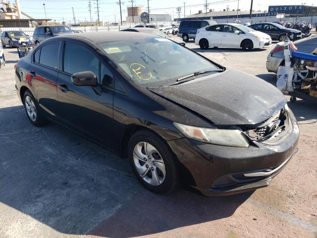 HONDA CIVIC LX 2014 with VIN 19XFB2E5XEE023336 - Photo from auction