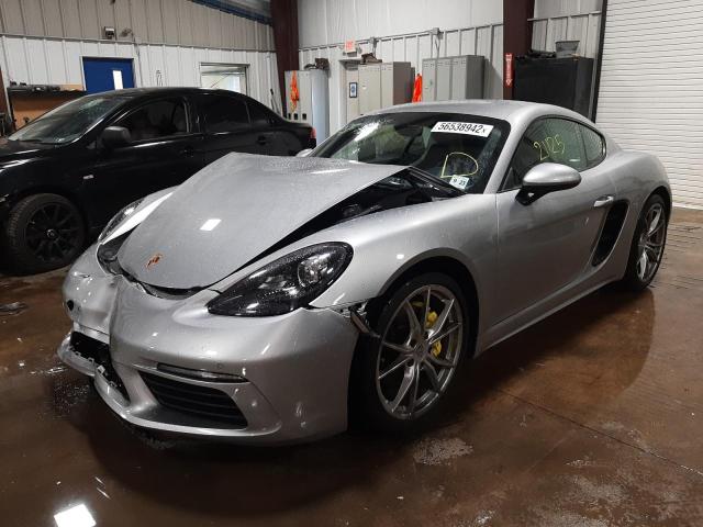Photo 2 from auction – 2018 PORSCHE CAYMAN with VIN WP0AA2A86JK261415