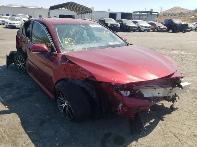 Photo 1 from auction – 2022 TOYOTA CAMRY XLE with VIN 4T1F31AK2NU570455