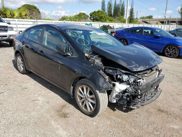 KIA FORTE LX 2017 with VIN 3KPFL4A76HE082629 - Photo from auction