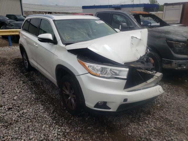 TOYOTA HIGHLANDER 2014 with VIN 5TDKKRFH1ES020279 - Photo from auction