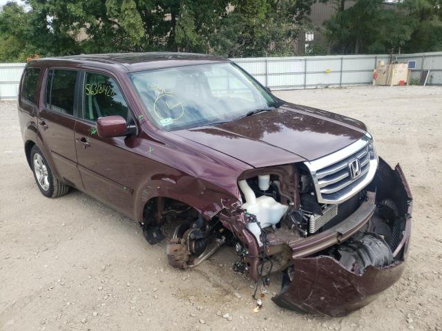 HONDA PILOT EXL 2015 with VIN 5FNYF4H54FB012686 - Photo from auction