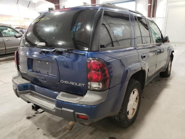 Photo 4 from auction – 2002 CHEVROLET TRAILBLAZE with VIN 1GNDT13S822236180