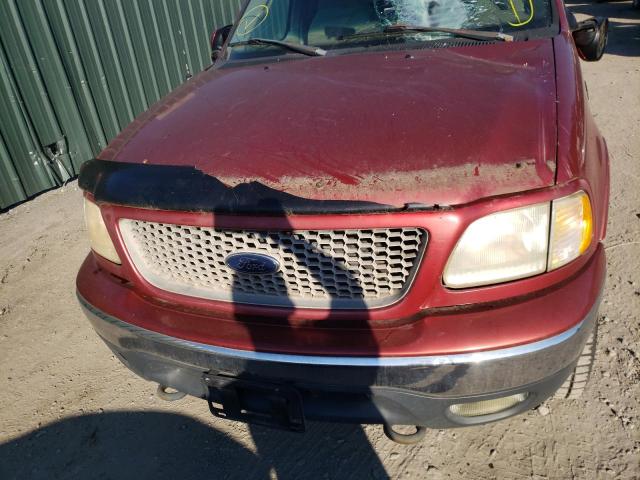 Photo 9 from auction – 2000 FORD F150 with VIN 1FTRX18W2YNA68834
