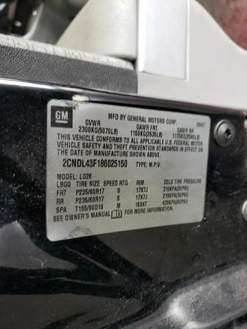 Photo 10 from auction – 2008 CHEVROLET EQUINOX LT with VIN 2CNDL43F186025150