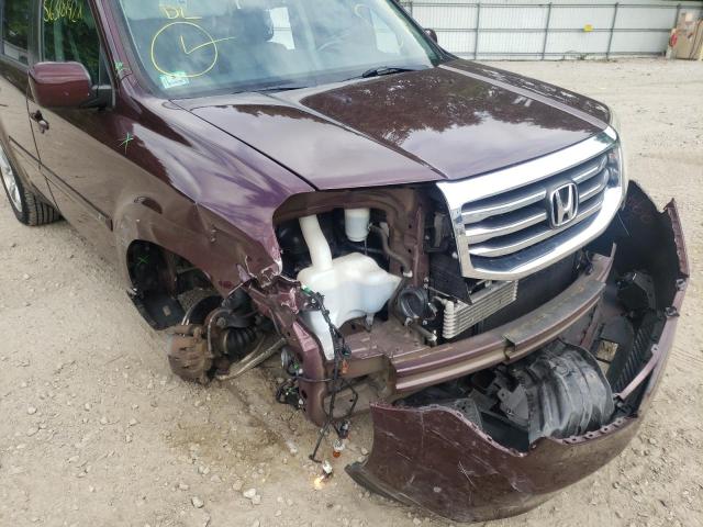 Photo 9 from auction – 2015 HONDA PILOT EXL with VIN 5FNYF4H54FB012686