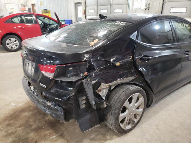 Photo 9 from auction – 2013 HYUNDAI ELANTRA GL with VIN 5NPDH4AE4DH416640