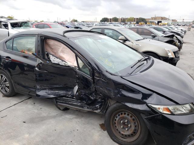 Photo 9 from auction – 2014 HONDA CIVIC LX with VIN 19XFB2F52EE250437