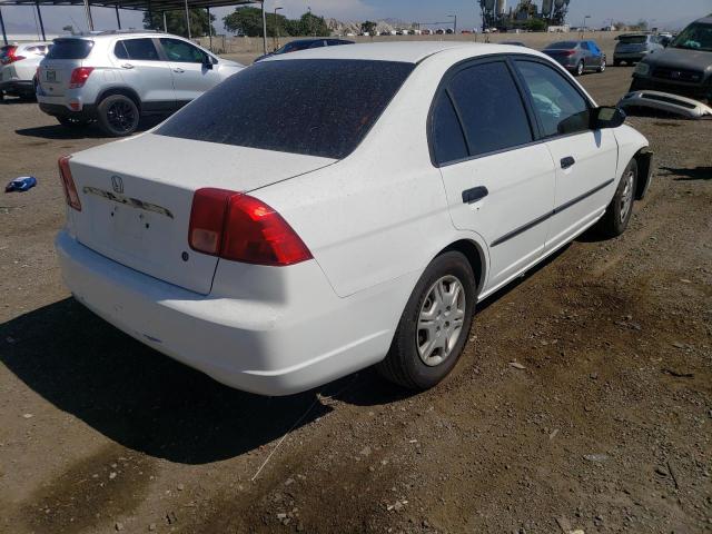 Photo 4 from auction – 2001 HONDA CIVIC DX with VIN 1HGES16271L019984