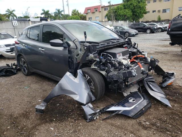 NISSAN LEAF SV 2021 with VIN 1N4AZ1CV5MC553857 - Photo from auction
