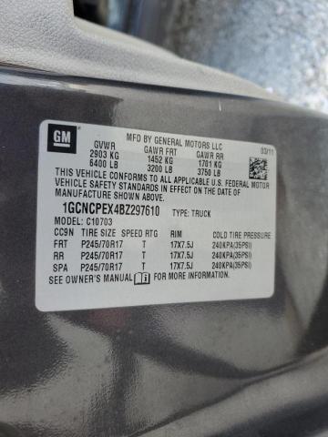 Photo 10 from auction – 2011 CHEVROLET SILVERADO with VIN 1GCNCPEX4BZ297610