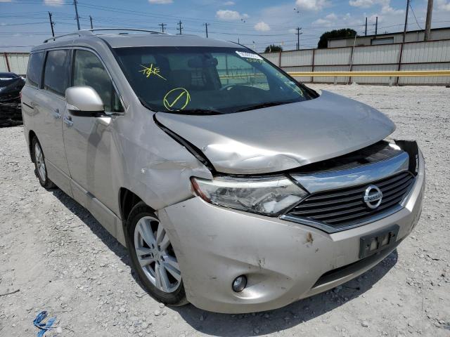 NISSAN QUEST S 2013 with VIN JN8AE2KP2D9069502 - Photo from auction
