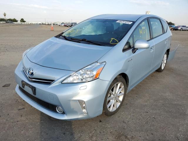 Photo 2 from auction – 2014 TOYOTA PRIUS V with VIN JTDZN3EU8E3343327