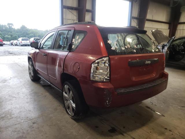 Photo 3 from auction – 2008 JEEP COMPASS SP with VIN 1J8FT47W98D593504