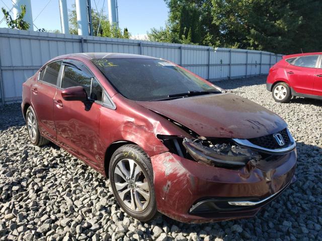 HONDA CIVIC LX 2014 with VIN 19XFB2F52EE227434 - Photo from auction