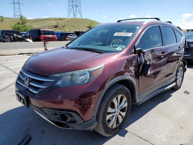 Photo 2 from auction – 2014 HONDA CR-V EXL with VIN 5J6RM4H77EL007564