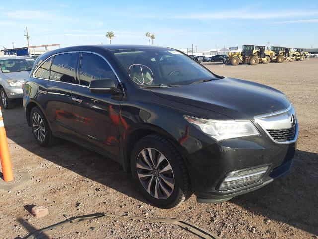 ACURA MDX TECHNO 2016 with VIN 5FRYD4H45GB015545 - Photo from auction