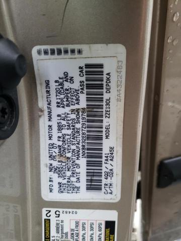 Photo 10 from auction – 2007 TOYOTA COROLLA CE with VIN 1NXBR32E87Z919784