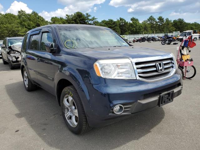 HONDA PILOT 2012 with VIN 5FNYF4H55CB017729 - Photo from auction