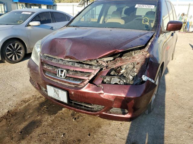 Photo 9 from auction – 2007 HONDA ODYSSEY EX with VIN 5FNRL38457B134666