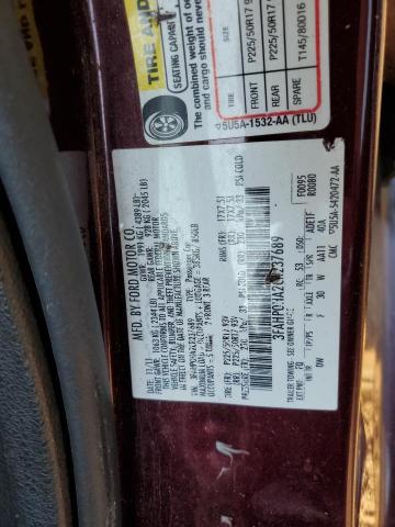 Photo 10 from auction – 2012 FORD FUSION SE with VIN 3FAHP0HA2CR237689