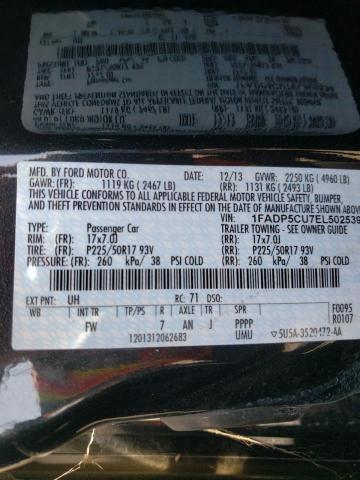 Photo 10 from auction – 2014 FORD C-MAX PREM with VIN 1FADP5CU7EL502539