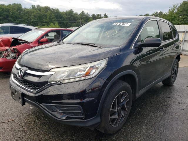 Photo 2 from auction – 2016 HONDA CR-V SE with VIN 5J6RM4H4XGL024559