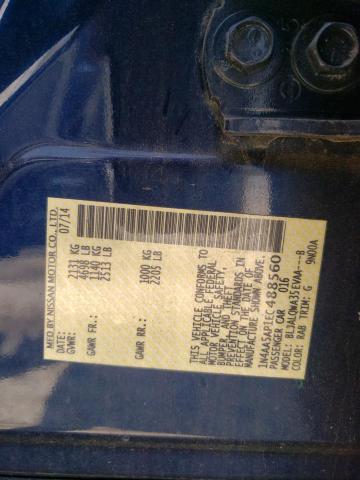 Photo 10 from auction – 2014 NISSAN MAXIMA S with VIN 1N4AA5AP1EC488560