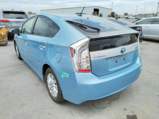 Photo 3 from auction – 2015 TOYOTA PRIUS PLUG with VIN JTDKN3DP4F3066478
