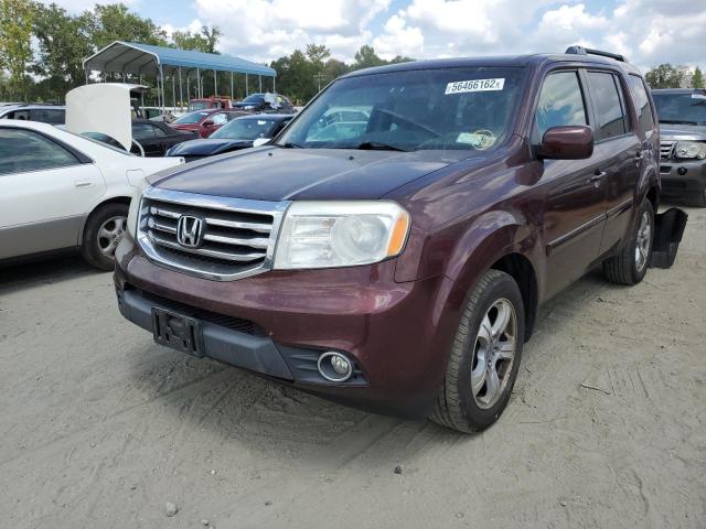 Photo 2 from auction – 2012 HONDA PILOT EXLN with VIN 5FNYF4H75CB031292
