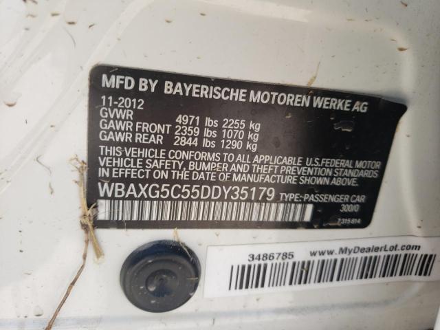 Photo 10 from auction – 2013 BMW 528 I with VIN WBAXG5C55DDY35179