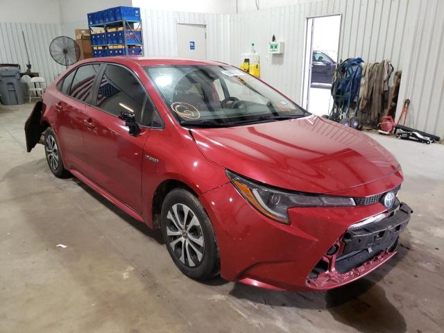 TOYOTA COROLLA LE 2020 with VIN JTDEBRBE1LJ015943 - Photo from auction