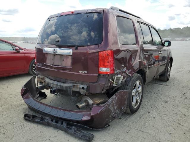 Photo 4 from auction – 2012 HONDA PILOT EXLN with VIN 5FNYF4H75CB031292