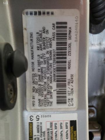 Photo 10 from auction – 2007 TOYOTA COROLLA CE with VIN 1NXBR30E77Z883637