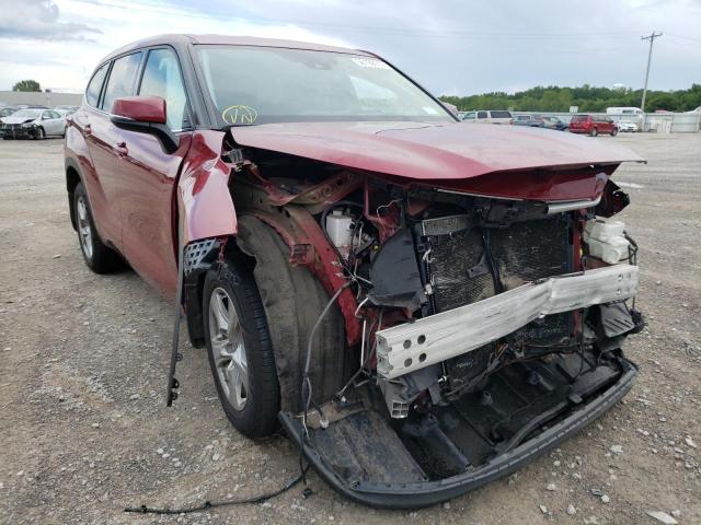 TOYOTA HIGHLANDER 2020 z numerem VIN 5TDBZRBH2LS023545 - Zdjęcie z aukcji