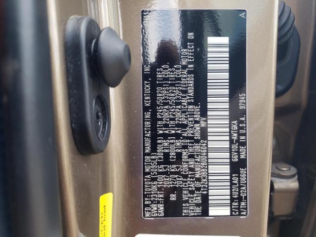 Photo 10 from auction – 2011 TOYOTA VENZA with VIN 4T3ZK3BB2BU046042