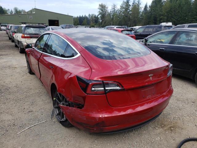 Photo 3 from auction – 2018 TESLA MODEL 3 with VIN 5YJ3E1EB0JF085052