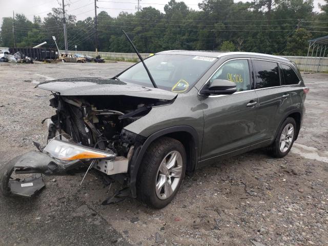 Photo 2 from auction – 2015 TOYOTA HIGHLANDER with VIN 5TDDKRFH7FS149122