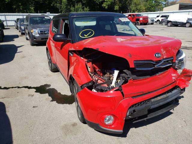 KIA SOUL + 2017 with VIN KNDJP3A50H7484749 - Photo from auction