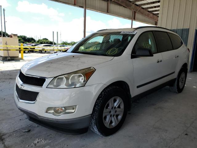 Photo 2 from auction – 2011 CHEVROLET TRAVERSE L with VIN 1GNKRFED2BJ369119