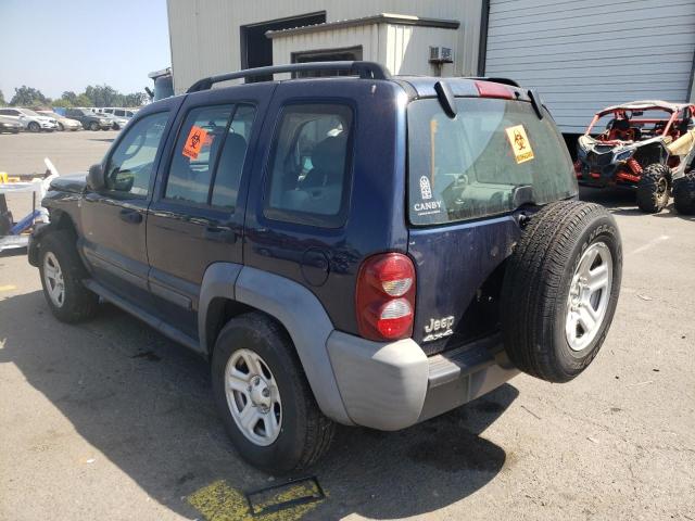 Photo 3 from auction – 2007 JEEP LIBERTY SP with VIN 1J4GL48K97W593264