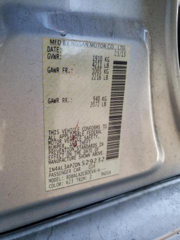 Photo 10 from auction – 2013 NISSAN ALTIMA 2.5 with VIN 1N4AL3AP2DN529232