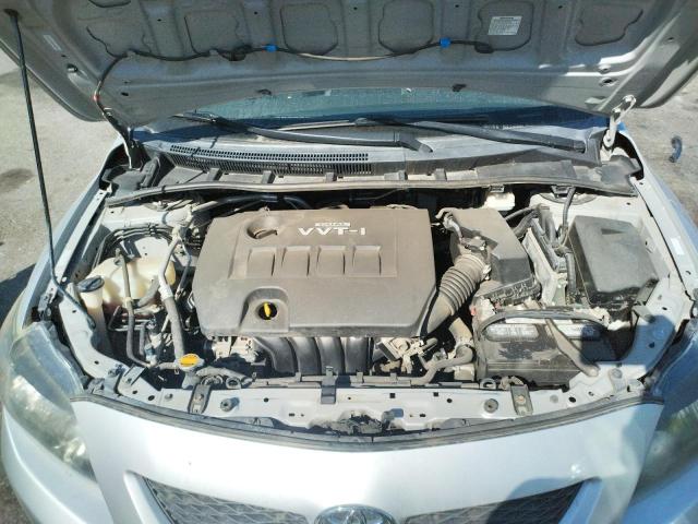 Photo 7 from auction – 2009 TOYOTA COROLLA BA with VIN 1NXBU40E39Z083733