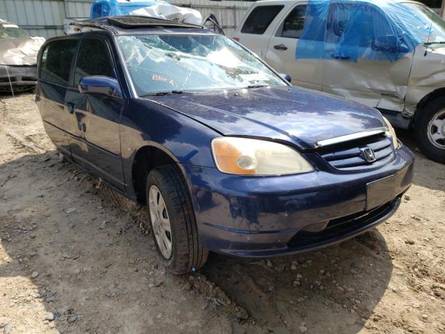 Photo 1 from auction – 2003 HONDA CIVIC EX with VIN 2HGES26883H567406