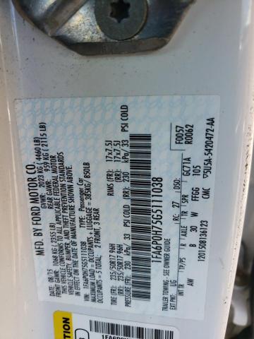 Photo 10 from auction – 2016 FORD FUSION SE with VIN 1FA6P0H75G5111038