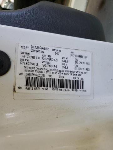 Photo 10 from auction – 2004 DODGE RAM 1500 S with VIN 1D7HU18N94S551251