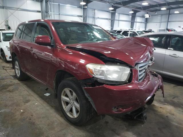 TOYOTA HIGHLANDER 2010 with VIN 5TDBK3EH3AS029977 - Photo from auction