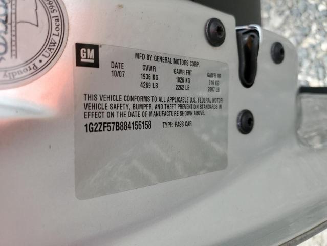 Photo 10 from auction – 2008 PONTIAC G6 VALUE L with VIN 1G2ZF57B884156158